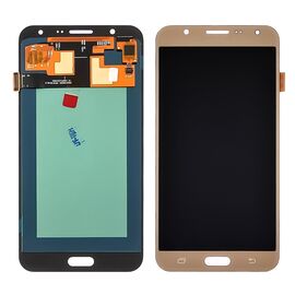 Фото 1. Дисплей для Samsung J700 Galaxy J7 з золотистим тачскріном OLED | Yuca.com.ua