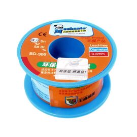 Фото 1. Припій легкоплавкий Mechanic BD-366 0,3мм, 40г, Sn 42%, Bi 58% | Yuca.com.ua