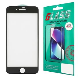 Фото 1. Захисне скло для Apple iPhone 7/ 8/ SE (2020) (0.3 мм, 4D ARC чорне) Люкс | Yuca.com.ua