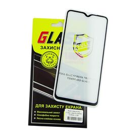 Фото 1. Захисне скло для Xiaomi Redmi Note 8 Pro Full Glue (0.25 мм, 2.5D, чорне) Люкс | Yuca.com.ua