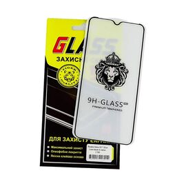 Фото 1. Захисне скло для Xiaomi Redmi Note 8 Full Glue Lion (0.3 мм, 2.5D, чорне) | Yuca.com.ua