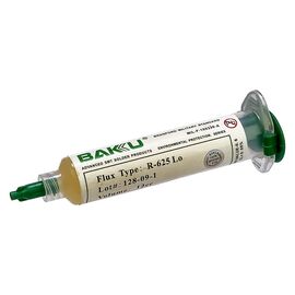 Фото 1. Флюс-паста Baku R-625 Lo 12мл у шприці, безвідмивальна | Yuca.com.ua