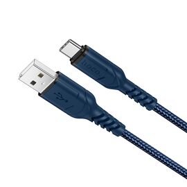 Фото 1. Кабель Hoco X59 USB для Type-C 1m blue | Yuca.com.ua