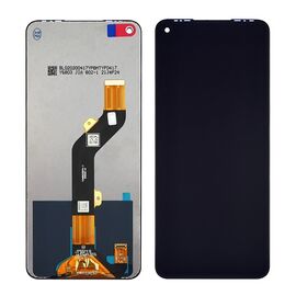 Дисплей для Tecno Spark 6/ Camon 16 SE (KE7/ CE7J) с чёрным тачскрином