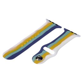 Фото 1. Ремінець силіконовий Rainbow для Apple Watch Sport Band 38/ 40mm колір 02 розмір L | Yuca.com.ua