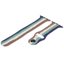 Ремешок силиконовый Rainbow для Apple Watch Sport Band 42/ 44mm цвет  10 размер L