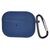 Фото 1. Чохол силіконовий з карабіном для Apple AirPods Pro 2 колір 07 темно-синій Люкс | Yuca.com.ua