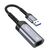 Фото 1. Адаптер перехідник Hoco UA26 1000 Mbps USB to RJ45 metal gray | Yuca.com.ua