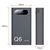 Корпус Multi-powerbank Q6, под элементы 21700 до 6 шт, 100W, черный Фото 8