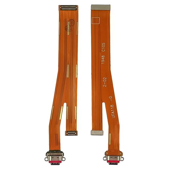 Фото 1. Роз'єм зарядки для Oppo A91 на шлейфі | Yuca.com.ua