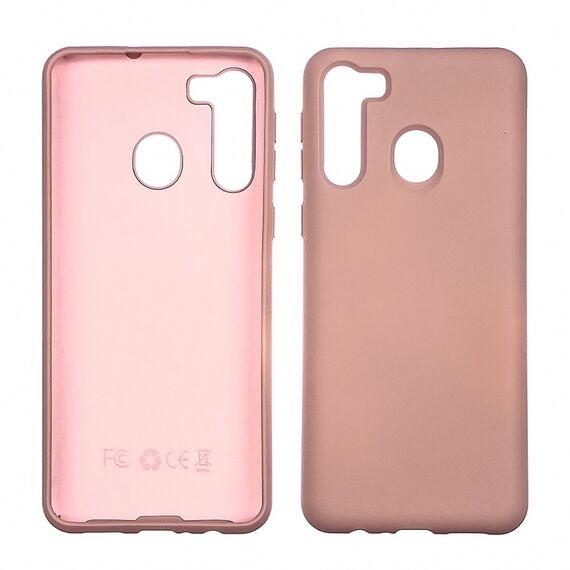 Фото 1. Чохол Full Nano Silicone Case для Samsung A215 A21 (2020) колір 10 пісочно-рожевий | Yuca.com.ua