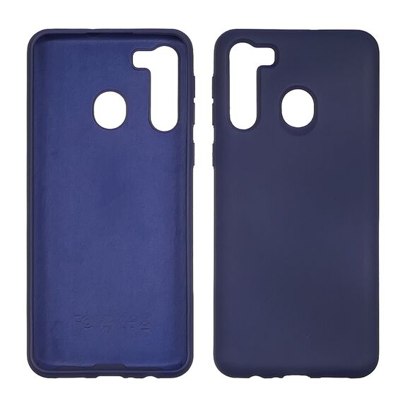 Фото 1. Чохол Full Nano Silicone Case для Samsung A215 A21 (2020) колір 17 темно-синій | Yuca.com.ua