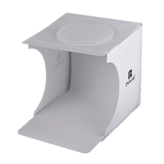 Фото 1. Лайткуб (фотобокс) Puluz PU5137 LED (24 х 23 х 22 см) білий | Yuca.com.ua