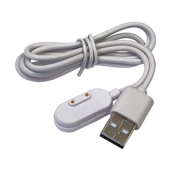 Фото 1. USB кабель для смарт годинника TD31 білий | Yuca.com.ua