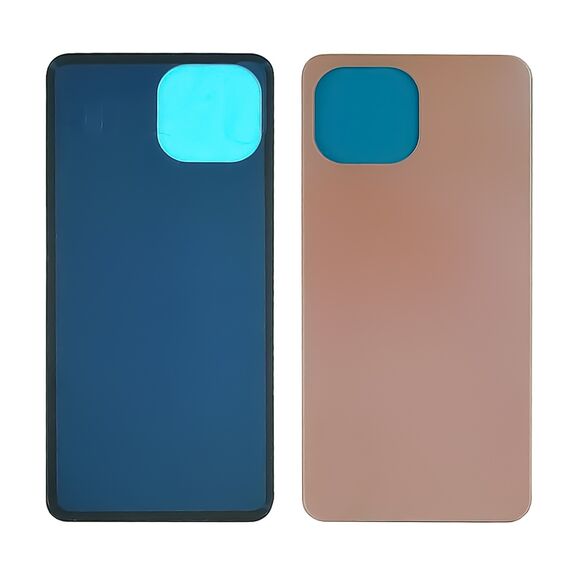 Фото 1. Заднє скло корпусу Xiaomi Mi 11 Lite 4G Peach Pink рожеве | Yuca.com.ua