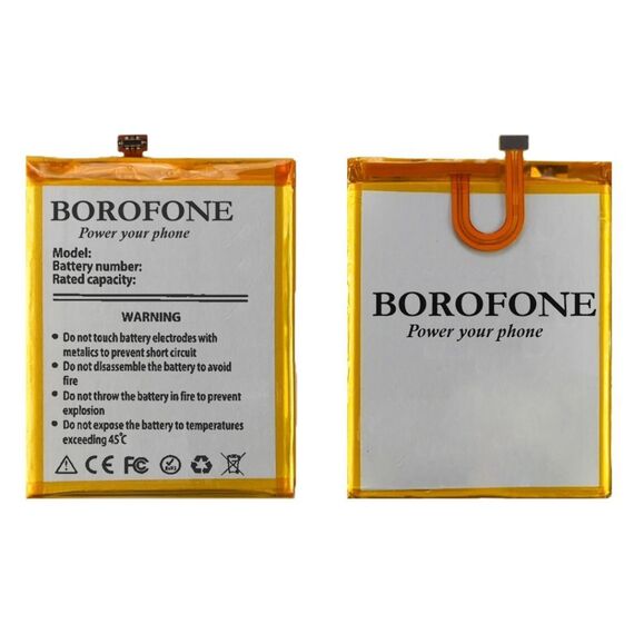Фото 1. Акумулятор Borofone HB526379EBC для Huawei Y6 Pro/ Honor Play 5X/ Honor 4C Pro/ Enjoy 5 | Yuca.com.ua