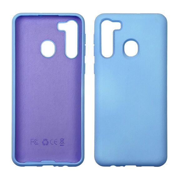 Фото 1. Чохол Full Nano Silicone Case для Samsung A215 A21 (2020) колір 14 лавандовий | Yuca.com.ua