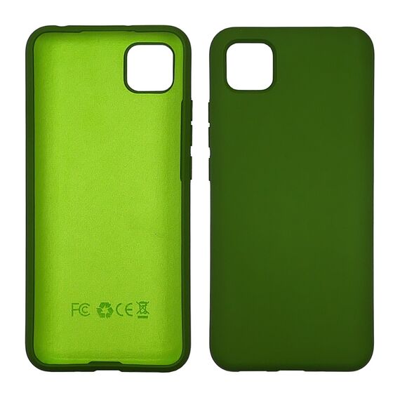 Фото 1. Чохол Full Nano Silicone Case для Xiaomi Redmi 9C/ Redmi 10A/ Poco C3 колір 22 темно-зелений (без отвору для сканера відбитка пальця) | Yuca.com.ua