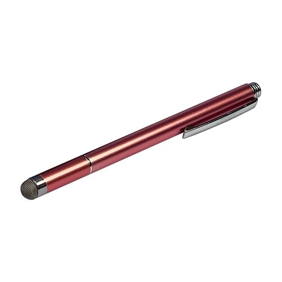 Фото 1. Стилус ємнісний, високоточний, Jot Pro, зі знімною мікро-волоконною насадкою, алюмінієвий, рожевий | Yuca.com.ua