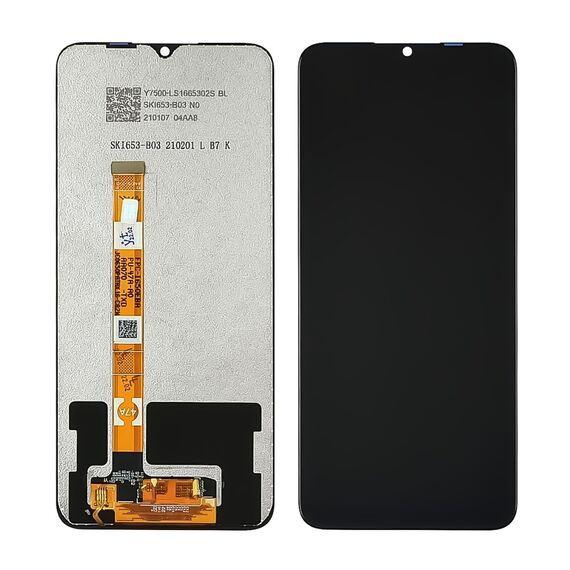 Фото 1. Дисплей для Oppo A16 з чорним тачскріном | Yuca.com.ua