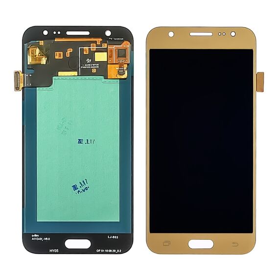 Фото 1. Дисплей для Samsung J500 Galaxy J5 з золотистим тачскріном OLED | Yuca.com.ua