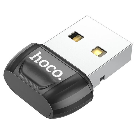 Фото 1. Адаптер перехідник Hoco UA18 USB to Bluetooth 5.0 чорний | Yuca.com.ua