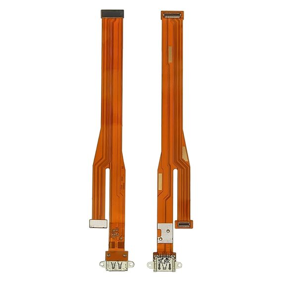 Фото 1. Роз'єм зарядки для Oppo A5/A3s на шлейфі | Yuca.com.ua