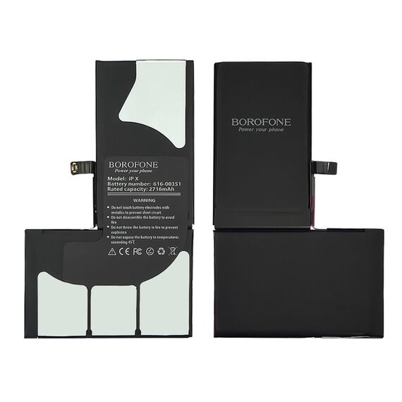 Фото 1. Акумулятор Borofone для Apple iPhone X | Yuca.com.ua