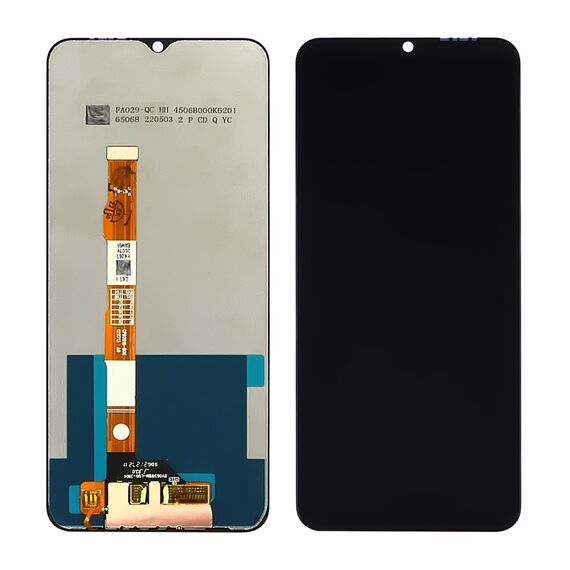 Фото 1. Дисплей для Vivo Y21 (2021) з чорним тачскріном | Yuca.com.ua