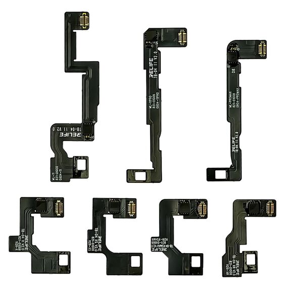 Фото 1. Набір програмованих шлейфів Relife для точкового проектора Face ID iPhone X-11 Pro Max | Yuca.com.ua