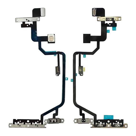 Фото 1. Шлейф для Apple iPhone XR з кнопками вкл./вимк., регулювання гучності, з спалахом і мікрофоном | Yuca.com.ua