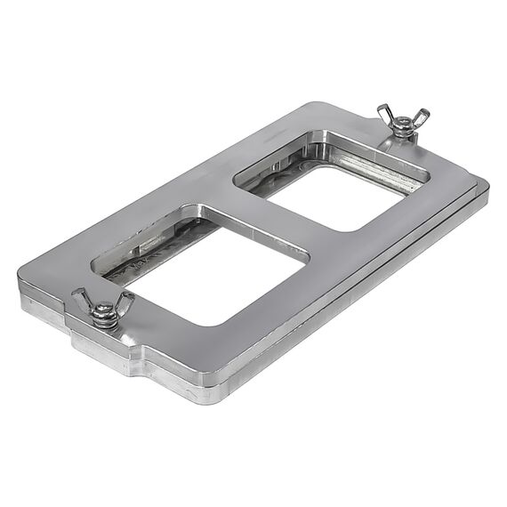 Фото 3. Двоскладова форма для Apple iPhone 13 Pro Max, з затискними болтами, металева, для склеювання рамок з дисплеями | Yuca.com.ua