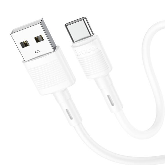 Фото 1. Кабель Hoco X83 USB для Type-C 1m white | Yuca.com.ua