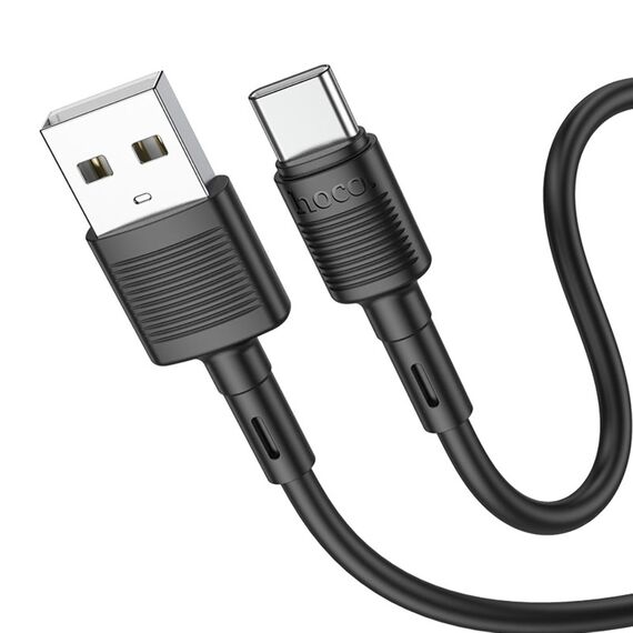 Фото 1. Кабель Hoco X83 USB для Type-C 1m black | Yuca.com.ua