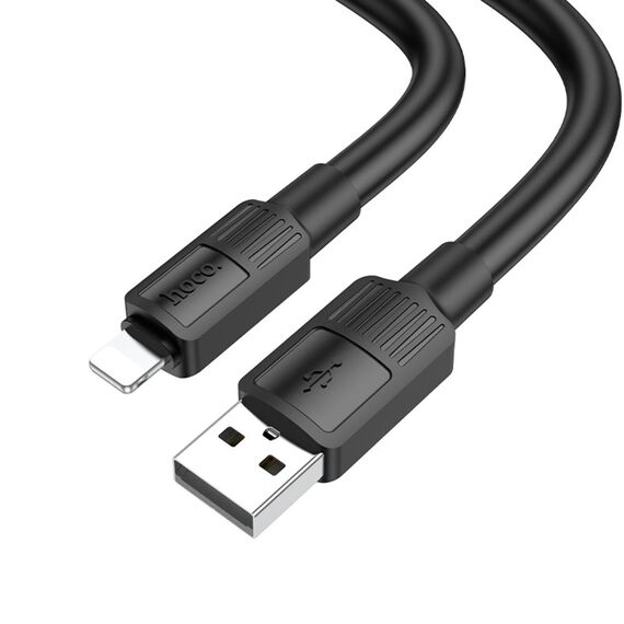 Фото 1. Кабель Hoco X84 USB to Lightning 1m black | Yuca.com.ua