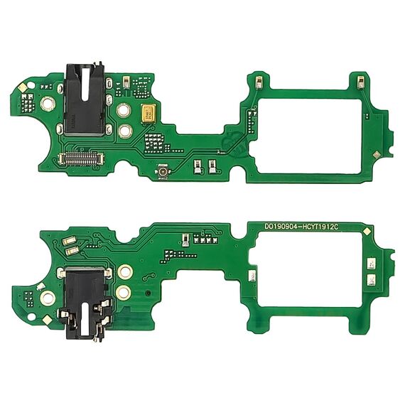 Фото 1. Мікрофон на платі для Realme 5 Pro з чорним роз'ємом навушників | Yuca.com.ua