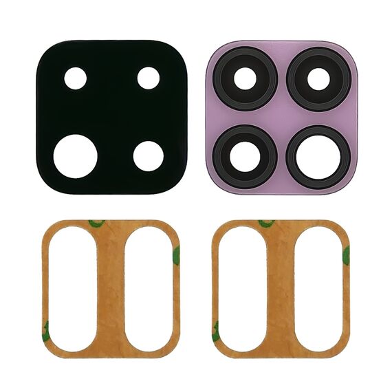 Фото 1. Скло камери для Huawei P40 Lite світло-рожеве | Yuca.com.ua