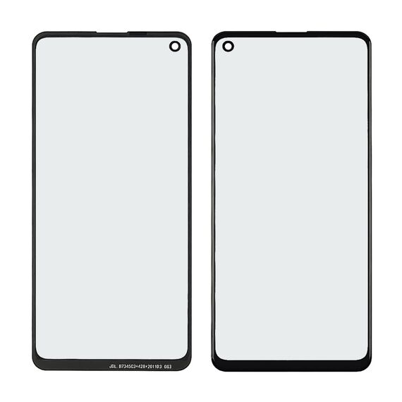 Фото 1. Скло тачскріна з OCA плівкою для Samsung A217 Galaxy A21S (2020) чорне з олеофобним покриттям, загартоване | Yuca.com.ua