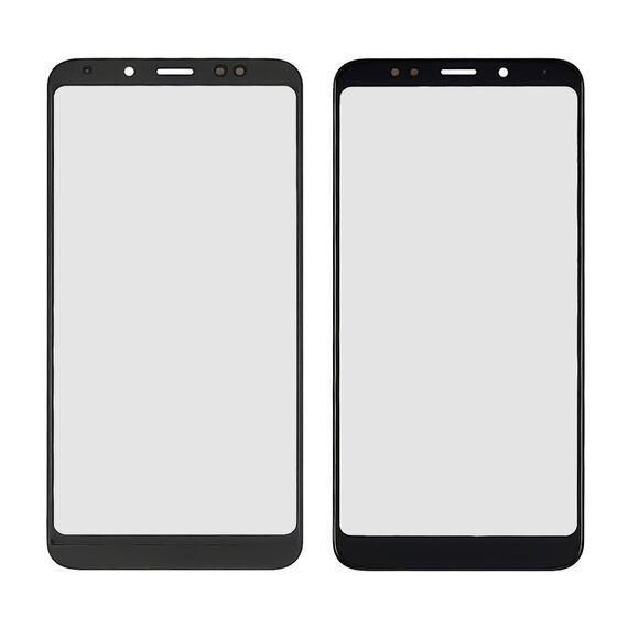 Фото 1. Скло тачскріна з OCA плівкою для Xiaomi Redmi 5 Plus чорне з олеофобним покриттям, загартоване | Yuca.com.ua