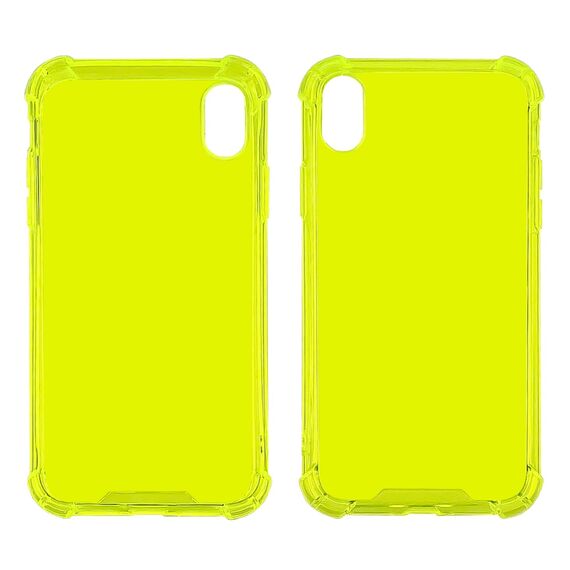 Фото 1. Чохол TPU shockproof angle для Apple iPhone Xs Max 10 флуоресцентно-жовтий | Yuca.com.ua