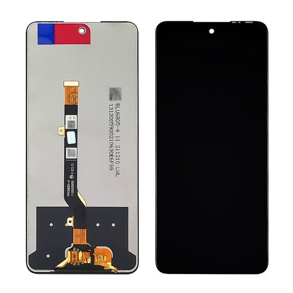 Фото 1. Дисплей для TECNO Camon 18/18P (CH6N)/(CH7N) з чорним тачскріном | Yuca.com.ua