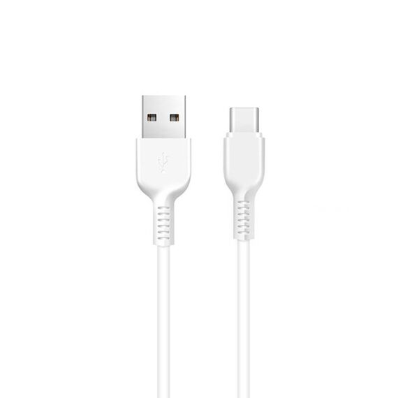 Фото 1. Кабель Hoco X20 USB to Type-C 2m white | Yuca.com.ua