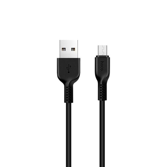 Фото 1. Кабель Hoco X20 USB to MicroUSB 1m black | Yuca.com.ua