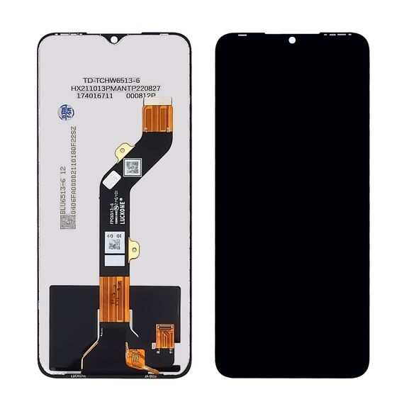 Фото 1. Дисплей для INFINIX Smart 6 (X6511) з чорним тачскріном | Yuca.com.ua