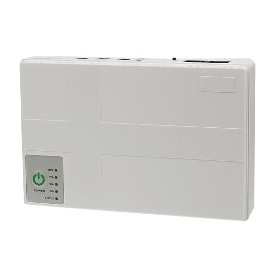 Фото 1. UPS для мережевого обладнання DC1018P 12V/ 9V/ 5V 10400 mAh білий | Yuca.com.ua