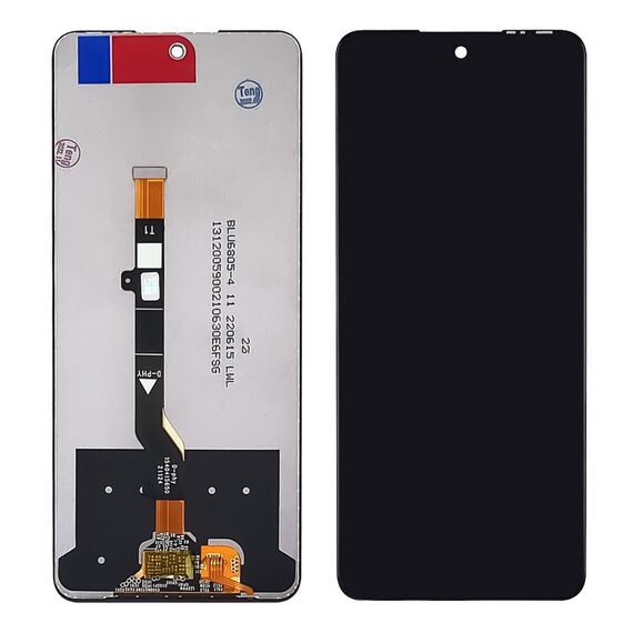 Фото 1. Дисплей для TECNO Camon 17P (CG7n) з чорним тачскріном | Yuca.com.ua