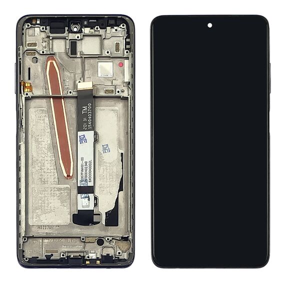 Фото 1. Дисплей для Xiaomi Poco X3/Poco X3 Pro з чорним тачскріном і корпусною рамкою | Yuca.com.ua