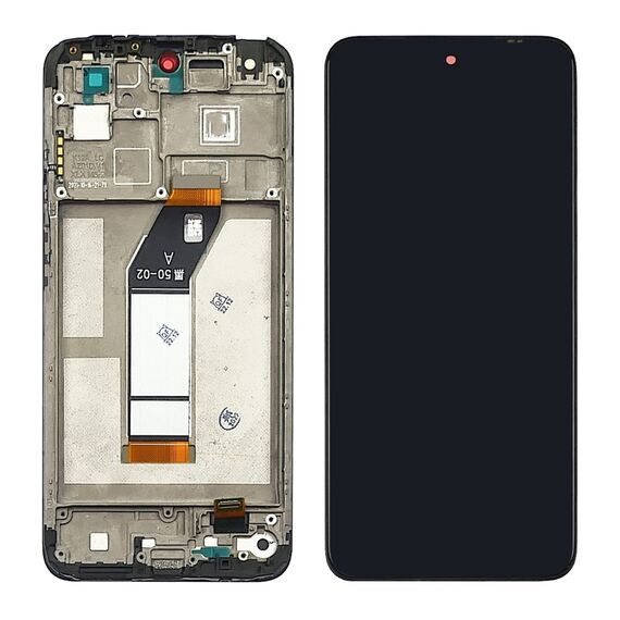 Фото 1. Дисплей для Xiaomi Redmi 10 з чорним тачскріном і корпусною рамкою | Yuca.com.ua