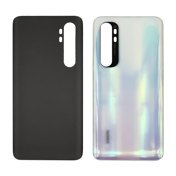 Фото 1. Заднє скло корпусу для Xiaomi Mi Note 10 Lite Glacier White (біле) | Yuca.com.ua