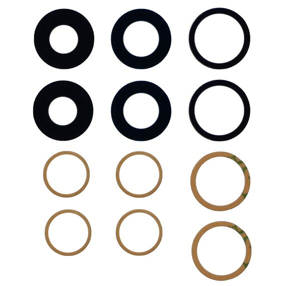 Фото 1. Скло камери для Apple iPhone 13 Pro Max (комплект 3 шт.) | Yuca.com.ua